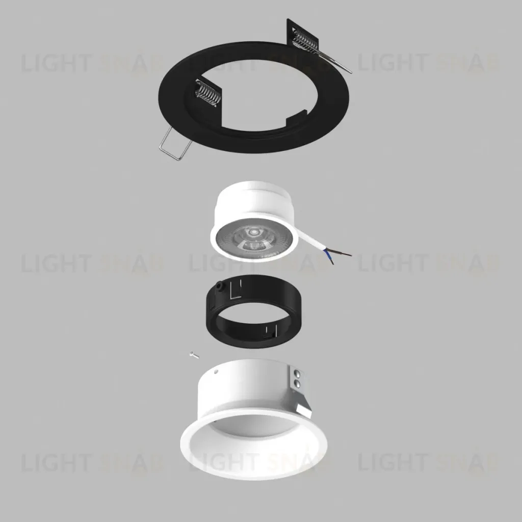 Встраиваемый светильник Lightstar Domino (214617+214606+214007) D61706BMOD D61706BMOD