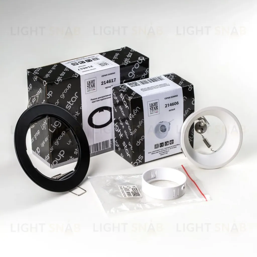 Встраиваемый светильник Lightstar Domino (214617+214606+214006) D61706WMOD D61706WMOD
