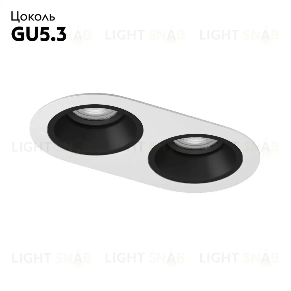 Встраиваемый светильник Lightstar Domino (214656+214607+214607+214007+214007) D6560707BMOD D6560707BMOD