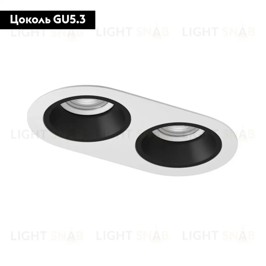 Встраиваемый светильник Lightstar Domino (214656+214607+214607+214006+214006) D6560707WMOD D6560707WMOD