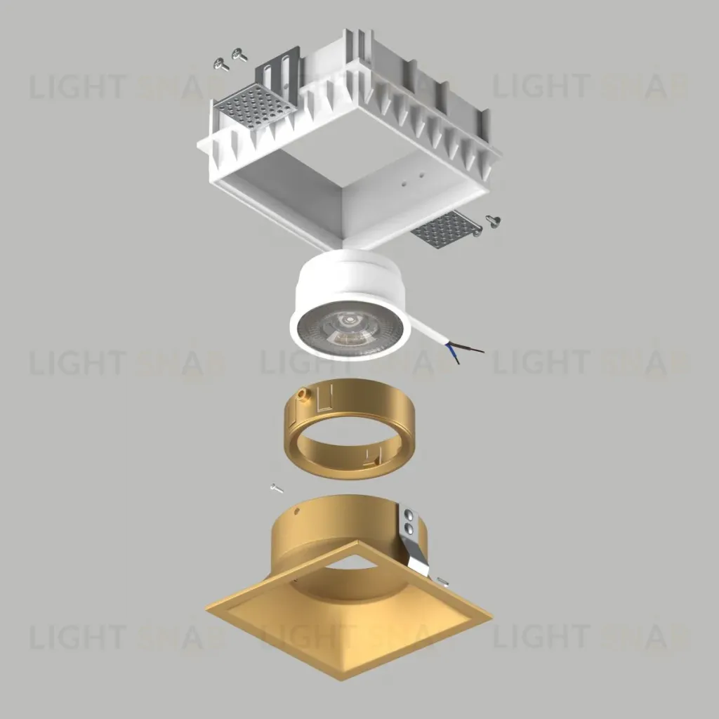 Встраиваемый светильник Lightstar Domino (214510+214503+214003) G214503GMOD G214503GMOD