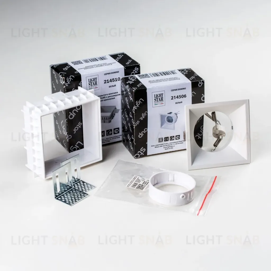 Встраиваемый светильник Lightstar Domino (214510+214506+214006) G214506WMOD G214506WMOD