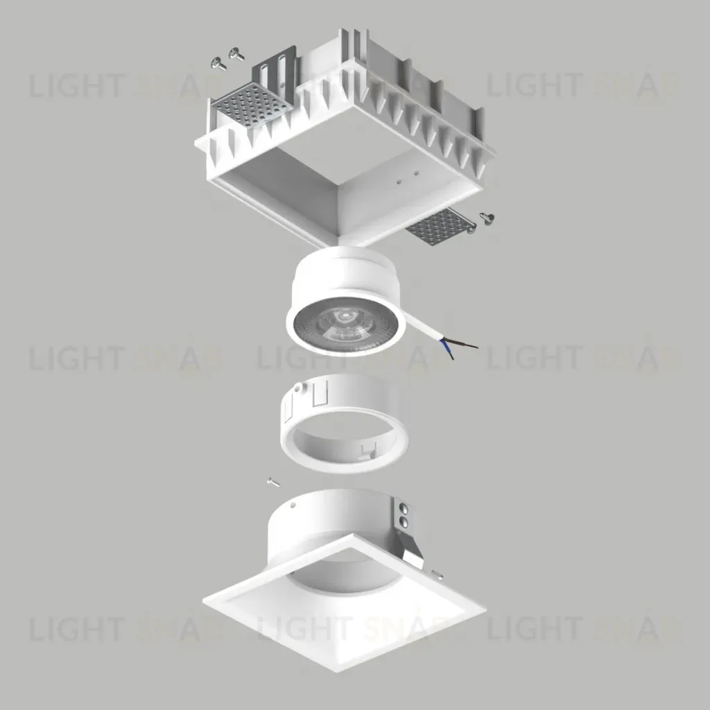 Встраиваемый светильник Lightstar Domino (214510+214506+214006) G214506WMOD G214506WMOD
