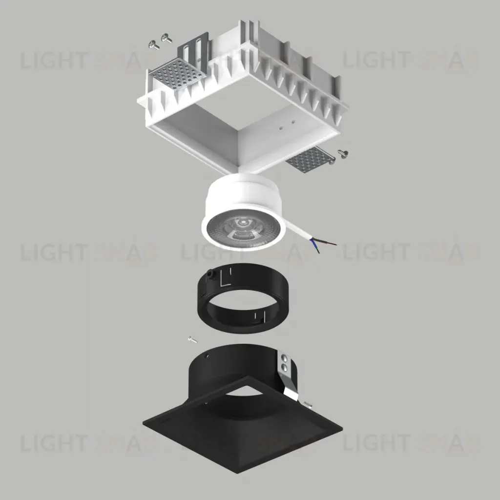 Встраиваемый светильник Lightstar Domino (214510+214507+214007) G214507BMOD G214507BMOD