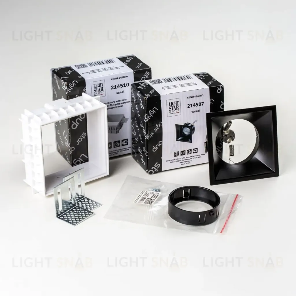 Встраиваемый светильник Lightstar Domino (214510+214507+214007) G214507BMOD G214507BMOD