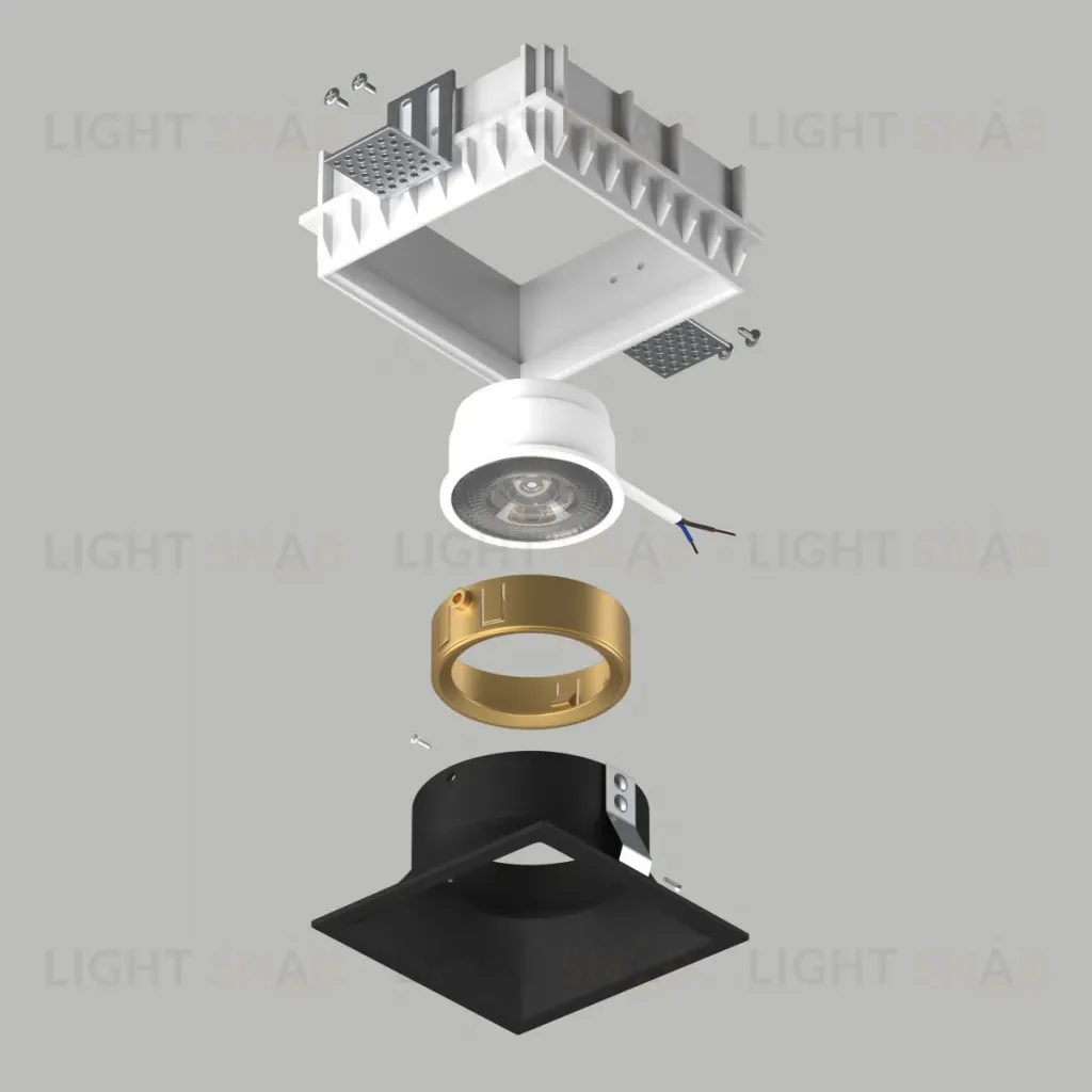 Встраиваемый светильник Lightstar Domino (214510+214507+214003) G214507GMOD G214507GMOD