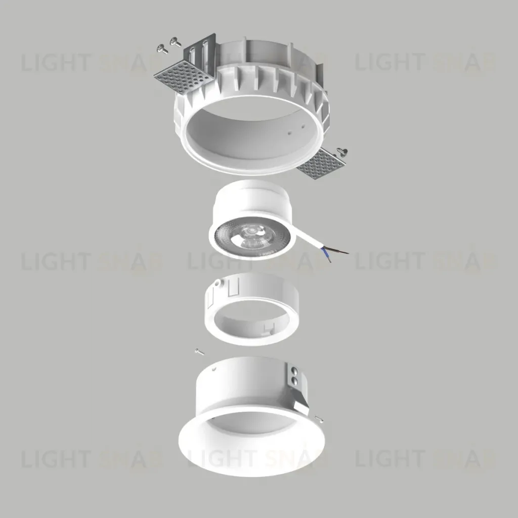 Встраиваемый светильник Lightstar Domino (214610+214606+214006) G214606WMOD G214606WMOD