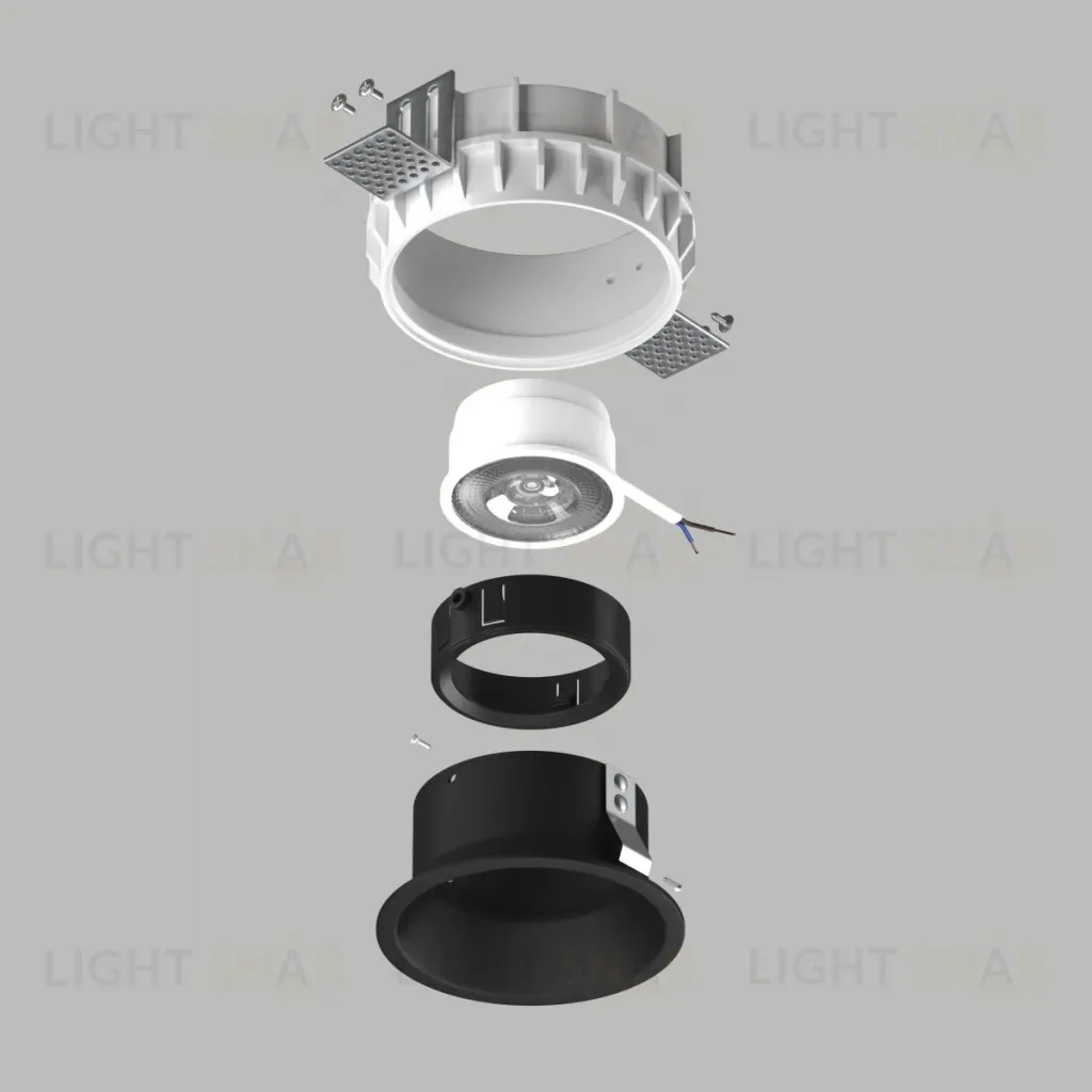 Встраиваемый светильник Lightstar Domino (214610+214607+214007) G214607BMOD G214607BMOD