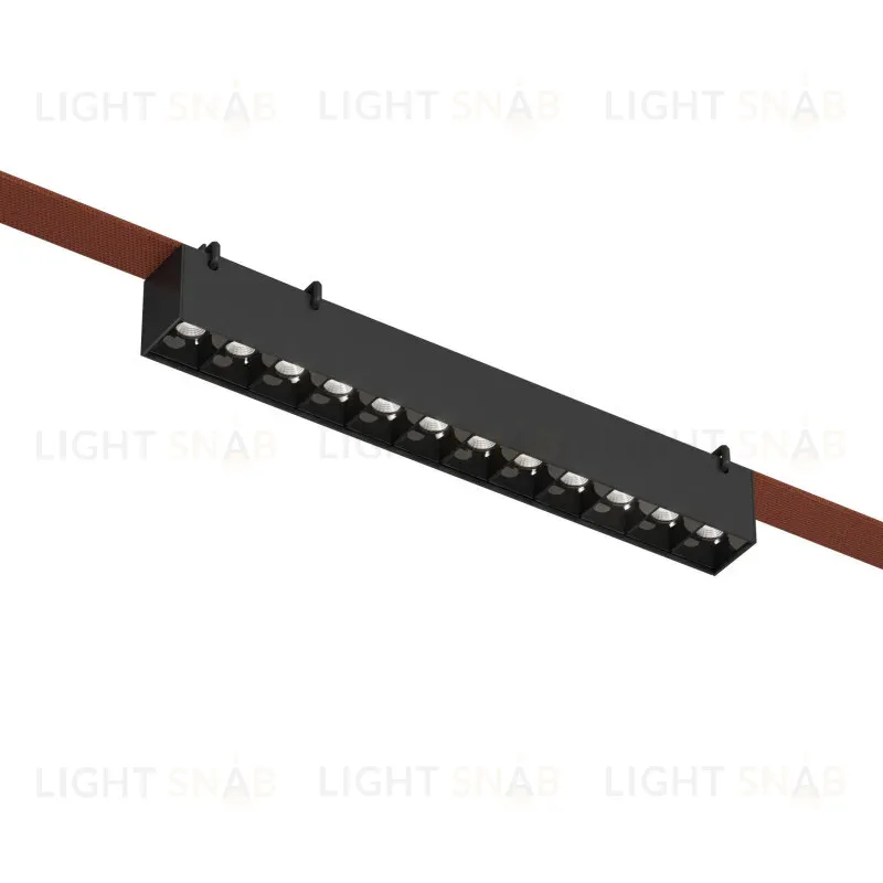 Трековый однофазный светильник Denkirs Belty grill DK5670-BK DK5670-BK