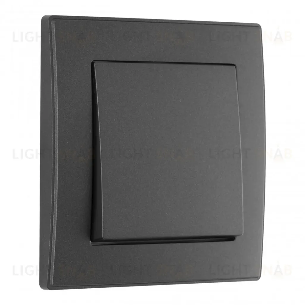 Выключатель одноклавишный Arte Milano SET06-1-30-1 black SET06-1-30-1 black