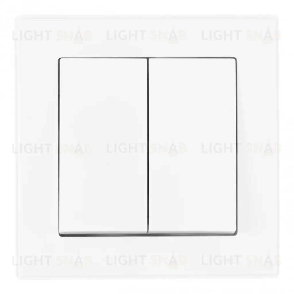 Выключатель двухклавишный Arte Milano SET06-1-30-2 white SET06-1-30-2 white