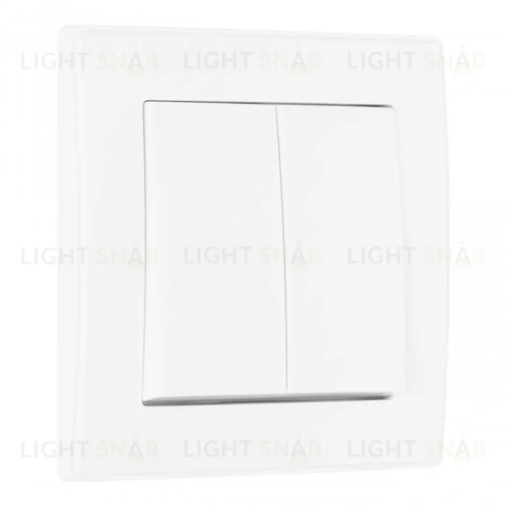 Выключатель двухклавишный Arte Milano SET06-1-30-2 white SET06-1-30-2 white