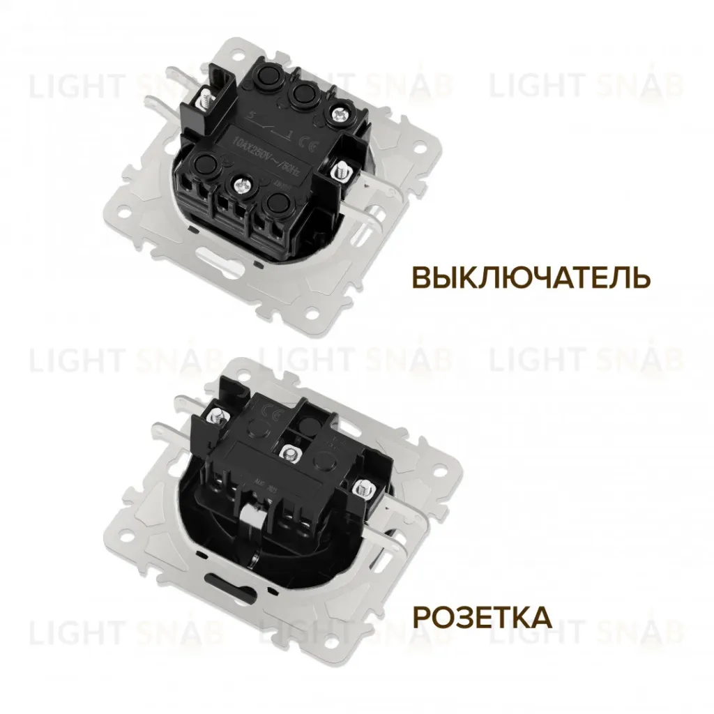Выключатель одноклавишный с розеткой Arte Milano SET06-2-30-1-40-1 black SET06-2-30-1-40-1 black