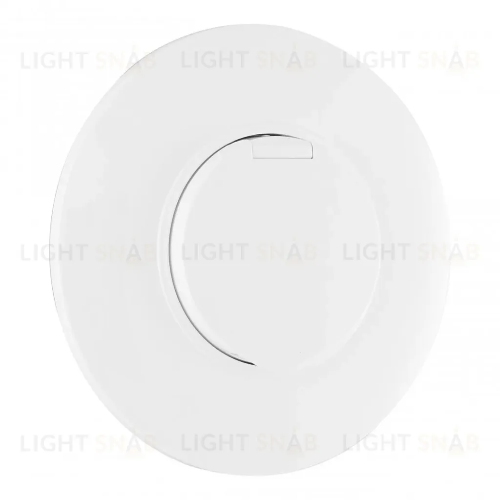 Розетка круглая с/з и шторками, защитной крышкой и рамкой Arte Milano SET08-1-41-1 white SET08-1-41-1 white