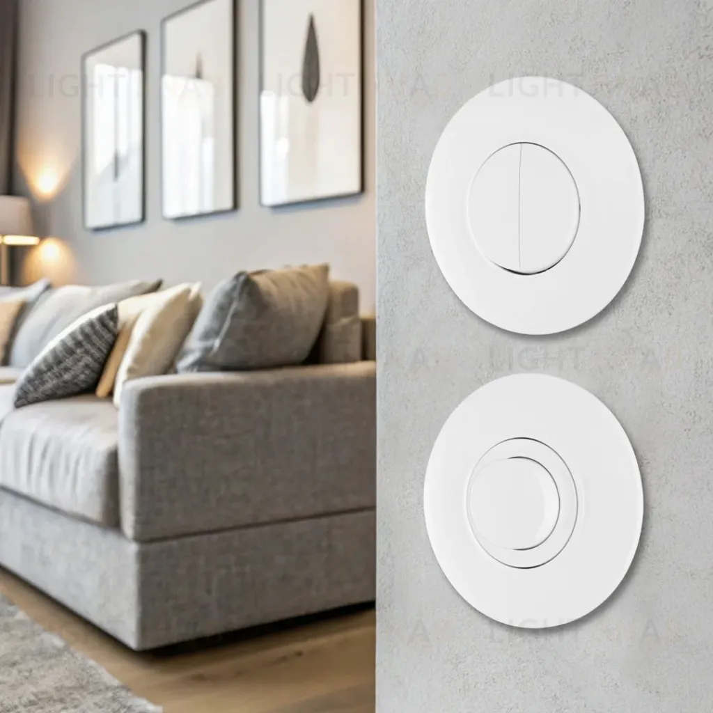Диммер круглый с рамкой Arte Milano SET08-1-48-1 white SET08-1-48-1 white