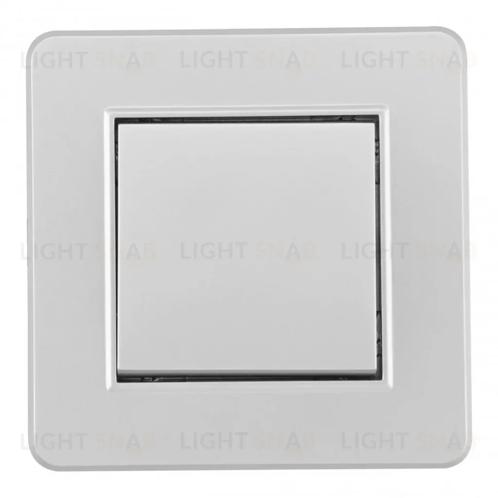 Выключатель одноклавишный Arte Milano SET16-1-30-1 silver SET16-1-30-1 silver