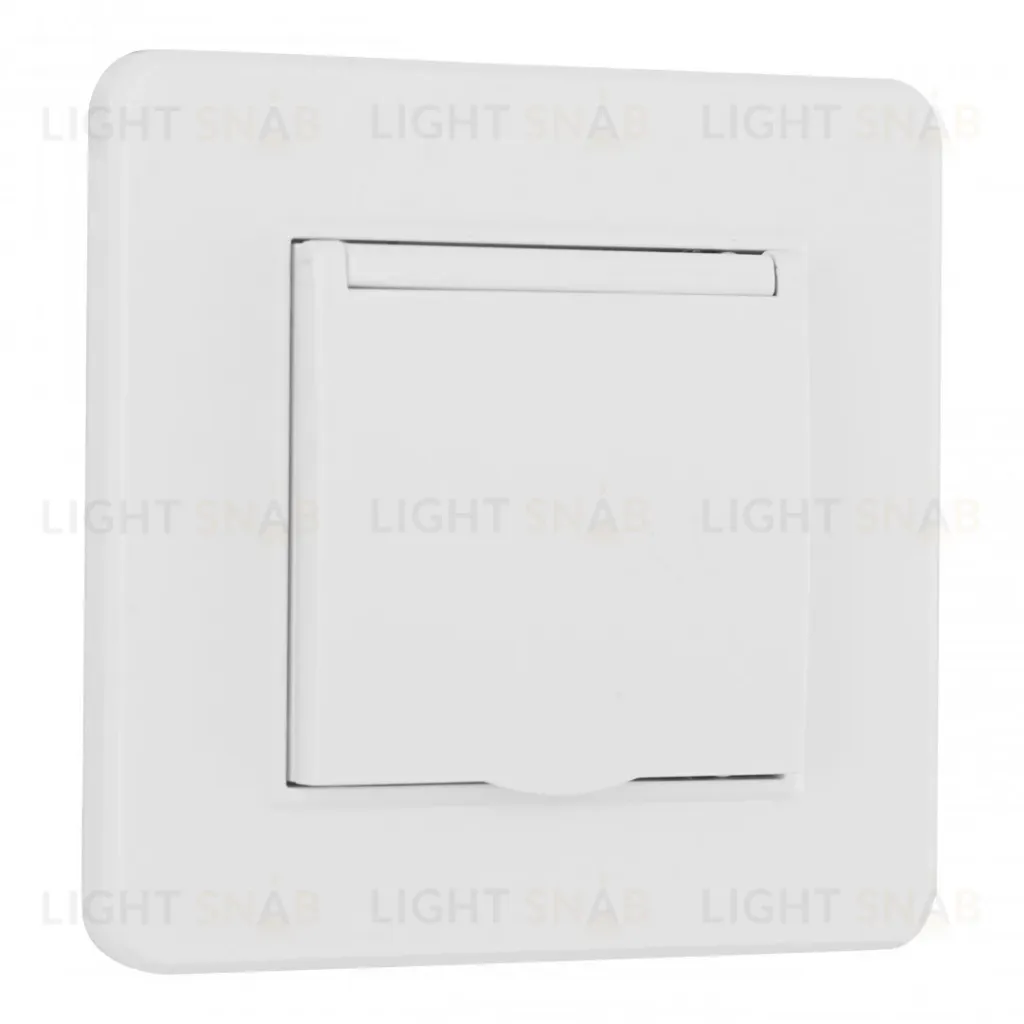 Комплект розетки с/з и шторками, защитной крышкой и рамкой Arte Milano SET16-1-41-1 white SET16-1-41-1 white