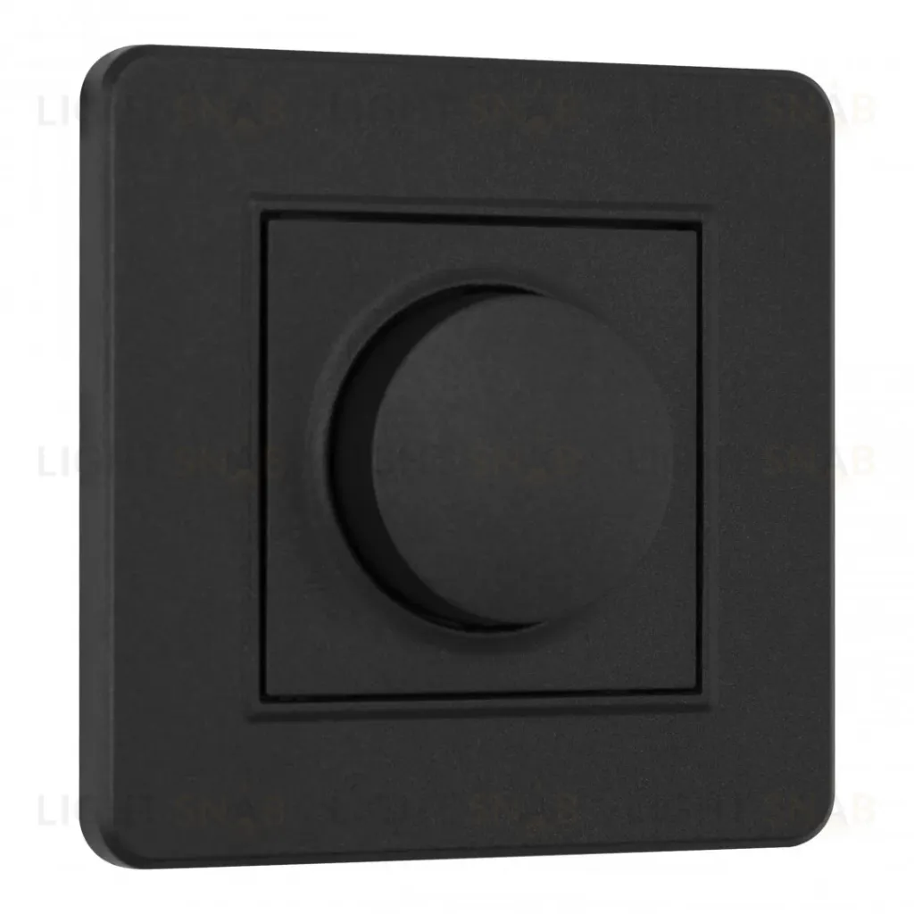 Диммер с рамкой Arte Milano SET16-1-48-1 black SET16-1-48-1 black