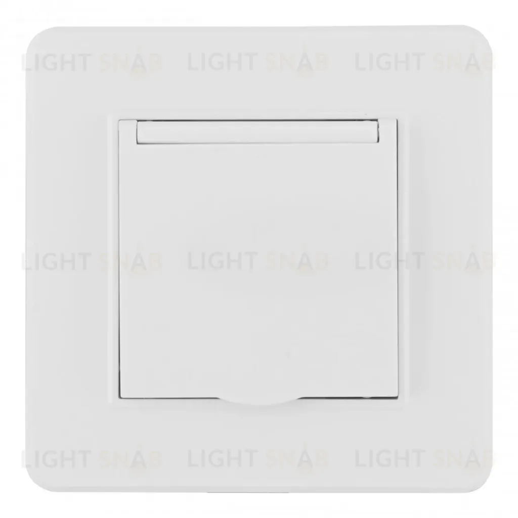 Комплект розетки с/з и шторками, защитной крышкой и рамкой Arte Milano SET16-1-41-1 white SET16-1-41-1 white
