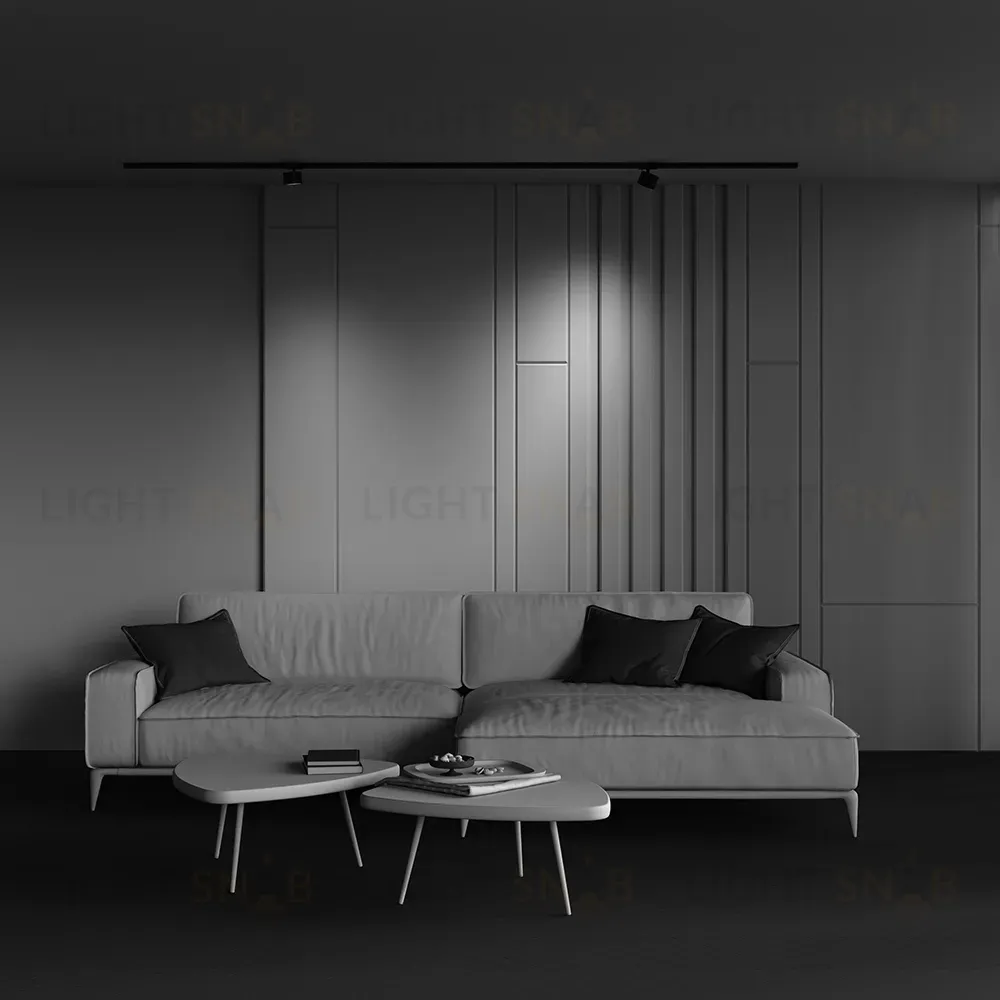 Трековый однофазный светильник Maytoni Glare TR225-1-GX53-B TR225-1-GX53-B