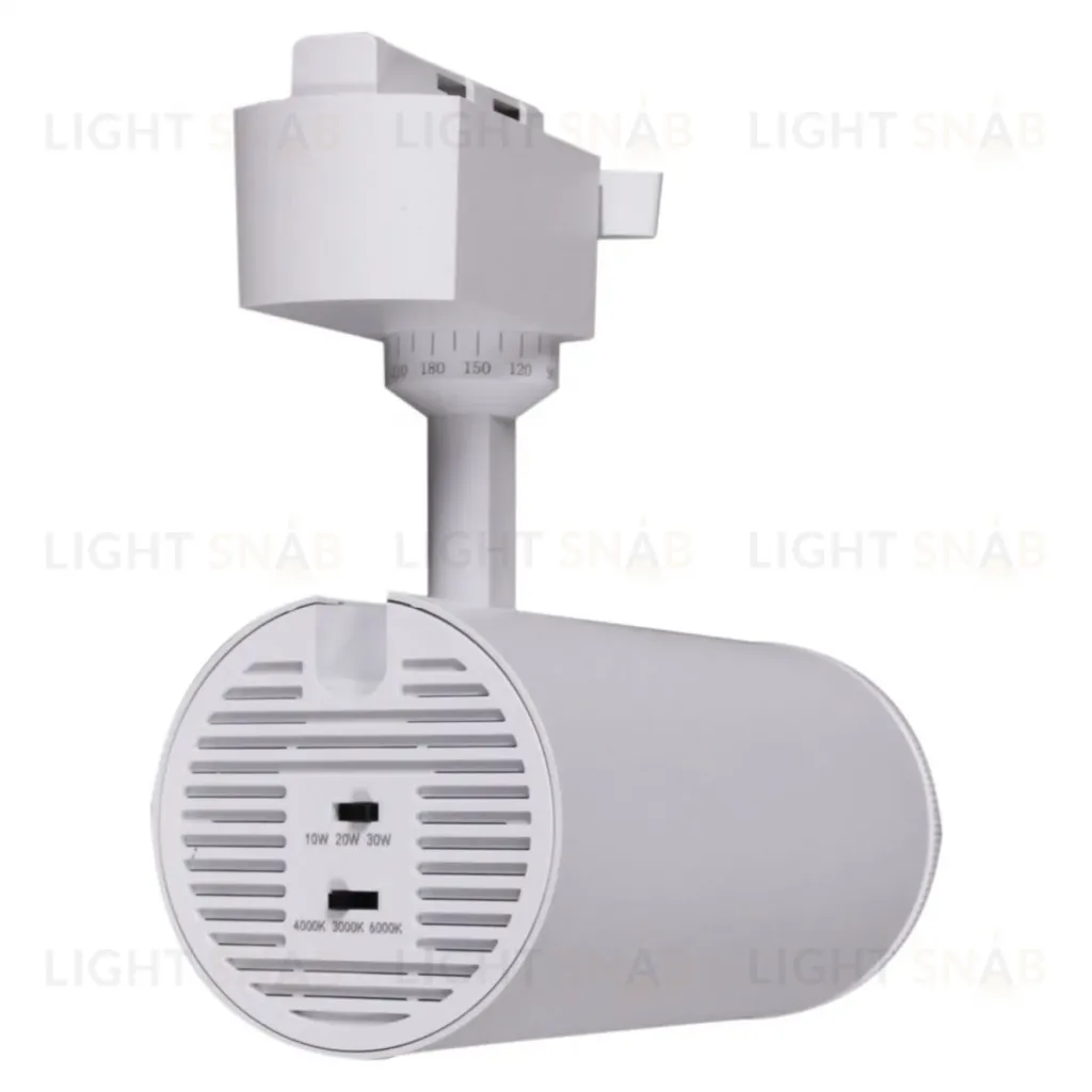 Трековый однофазный светильник Reluce 06650-9.3-LED10/20/30W CCT WT 06650-9.3-LED10/20/30W CCT WT