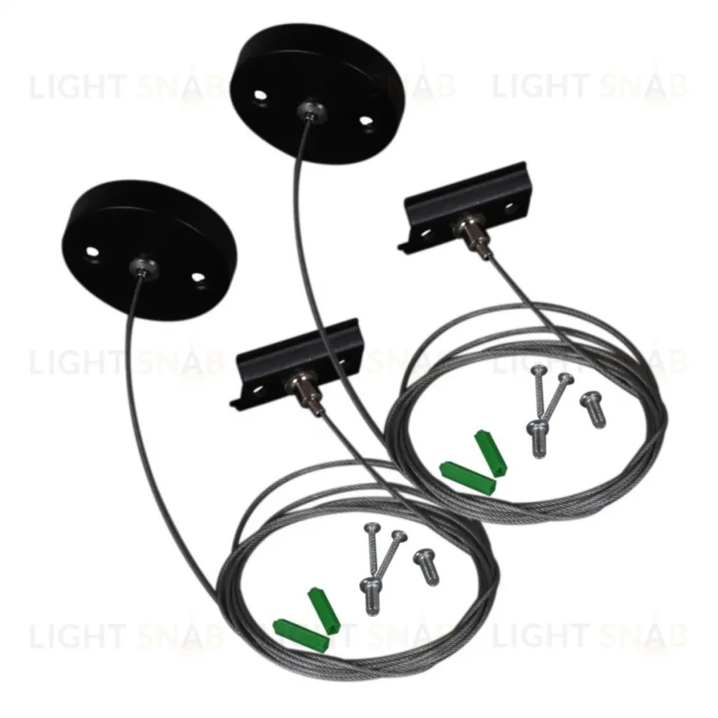 Подвесной трос Reluce RL 06035/06036 suspension cable 2M BK RL 06035/06036 suspension cable 2M BK