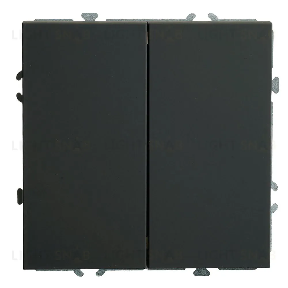 Переключатель 2-клавишный Stekker Эмили RSW10-5107-05ZK 50249 50249