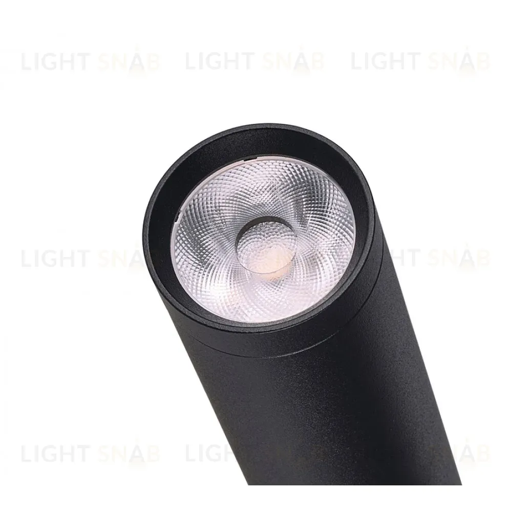 Трековый однофазный светильник AM Group Plain Opal AM588 10W 4000K BK AM588 10W 4000K BK