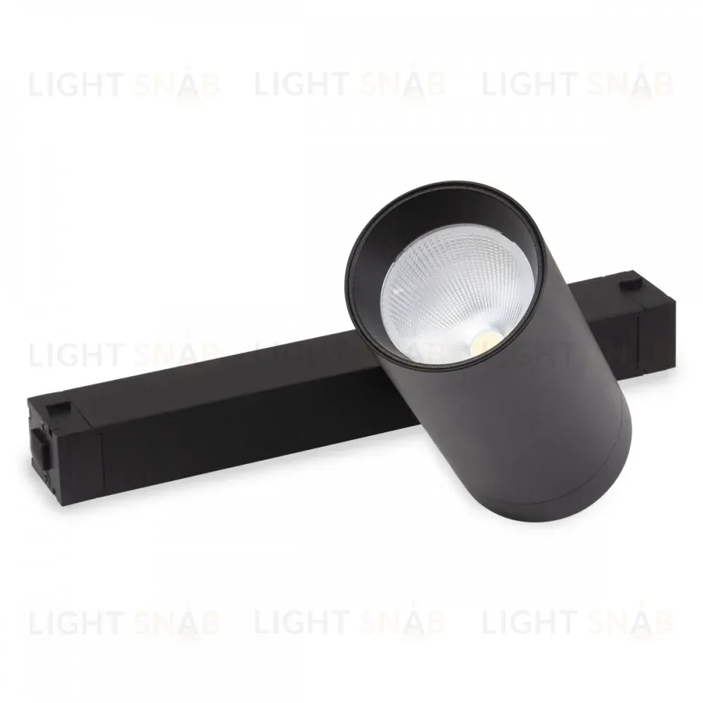 Трековый однофазный светильник AM Group Plain Opal AM589 20W 3000K BK AM589 20W 3000K BK