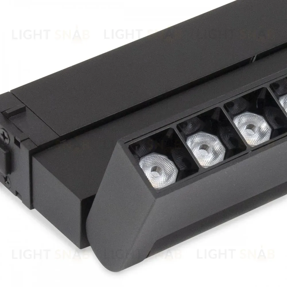 Трековый однофазный светильник AM Group Plain Opal AM591 9W 3000K BK AM591 9W 3000K BK