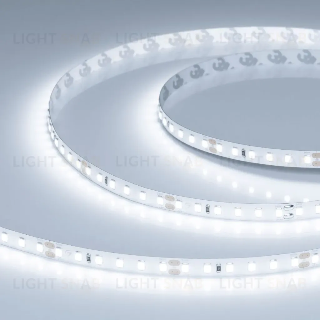 Светодиодная лента Arlight UL-A120-8mm 24V White6000 (2 W/m, IP20, 5m) 057519 057519