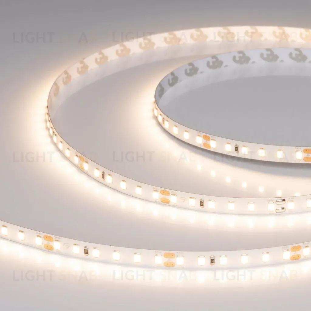 Светодиодная лента Arlight UL-A120-8mm 24V Warm3000 (2 W/m, IP20, 5m) 057522 057522