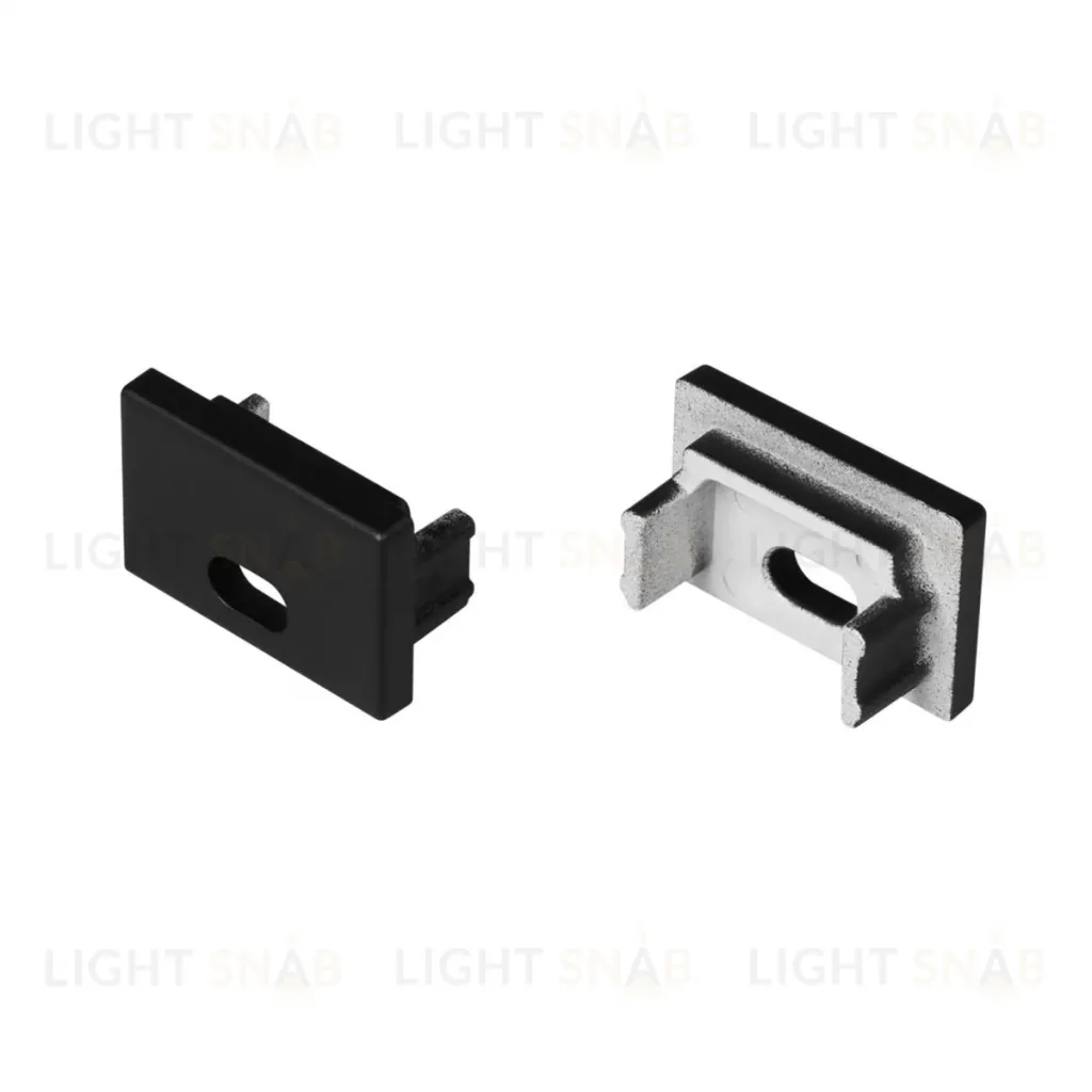 Заглушка Arlight SL-SLIM15-H10 BLACK с отверстием 058492 058492
