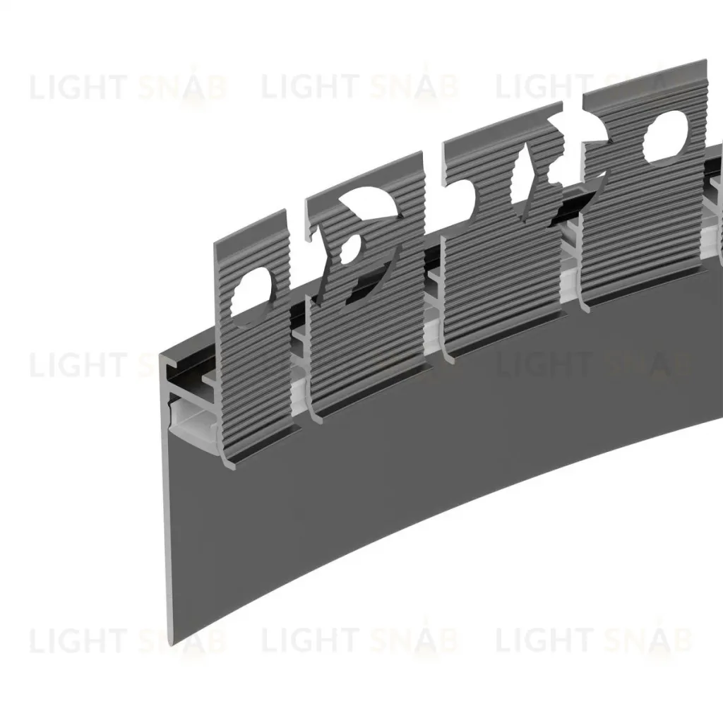 Профиль Arlight PLINTUS-FANTOM-BENT-H35-SIDE-2000 BLACK 043676(1) 043676(1)