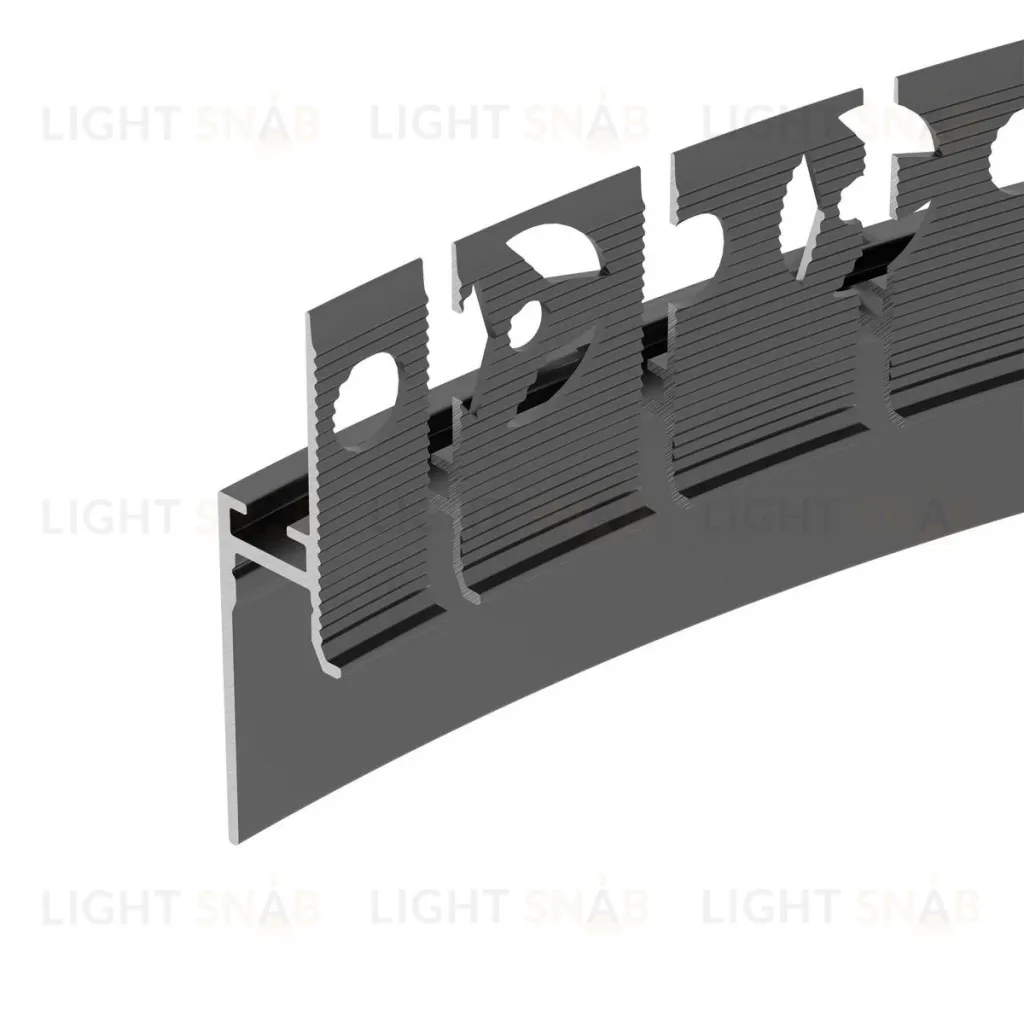 Профиль Arlight PLINTUS-FANTOM-BENT-H20-SIDE-2000 BLACK 043673(1) 043673(1)