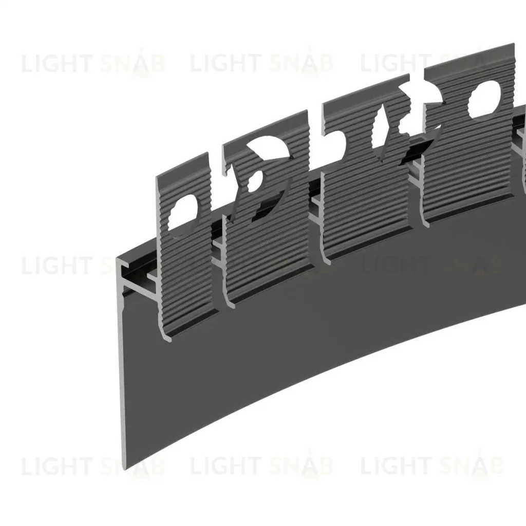Профиль Arlight PLINTUS-FANTOM-BENT-H35-SIDE-2000 BLACK 043676(1) 043676(1)