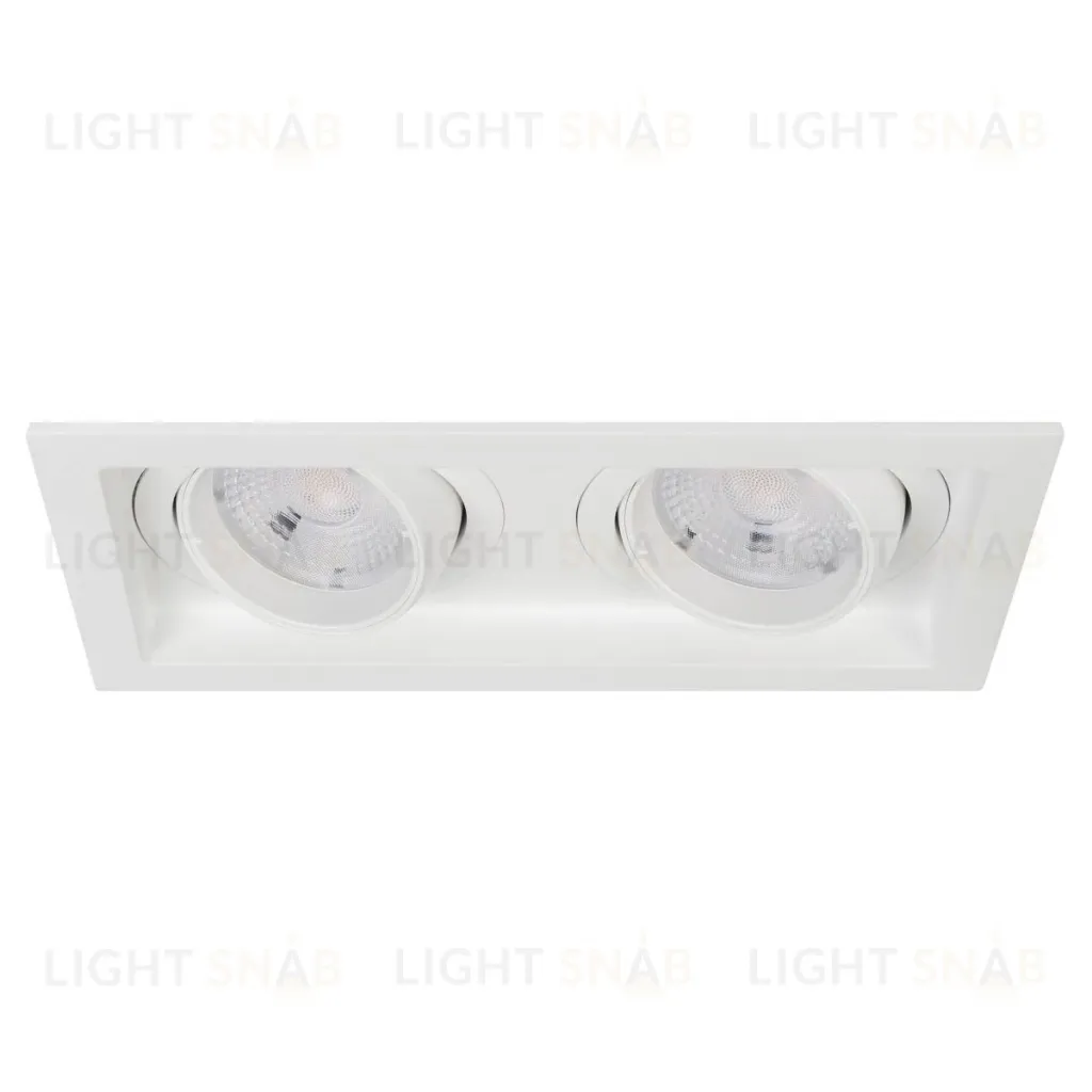 Встраиваемый светильник Arlight MS-VORTEX-BUILT-S170x90-2x12W Warm3000 (WH-WH, 40 deg, 230V) 057761 057761