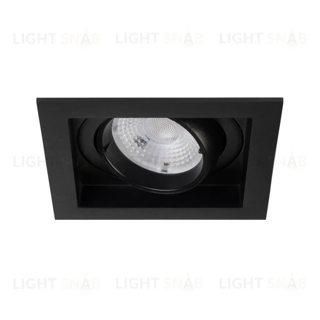 Встраиваемый светильник Arlight MS-VORTEX-BUILT-S90x90-12W Warm3000 (BK-BK, 40 deg, 230V) 057954 057954