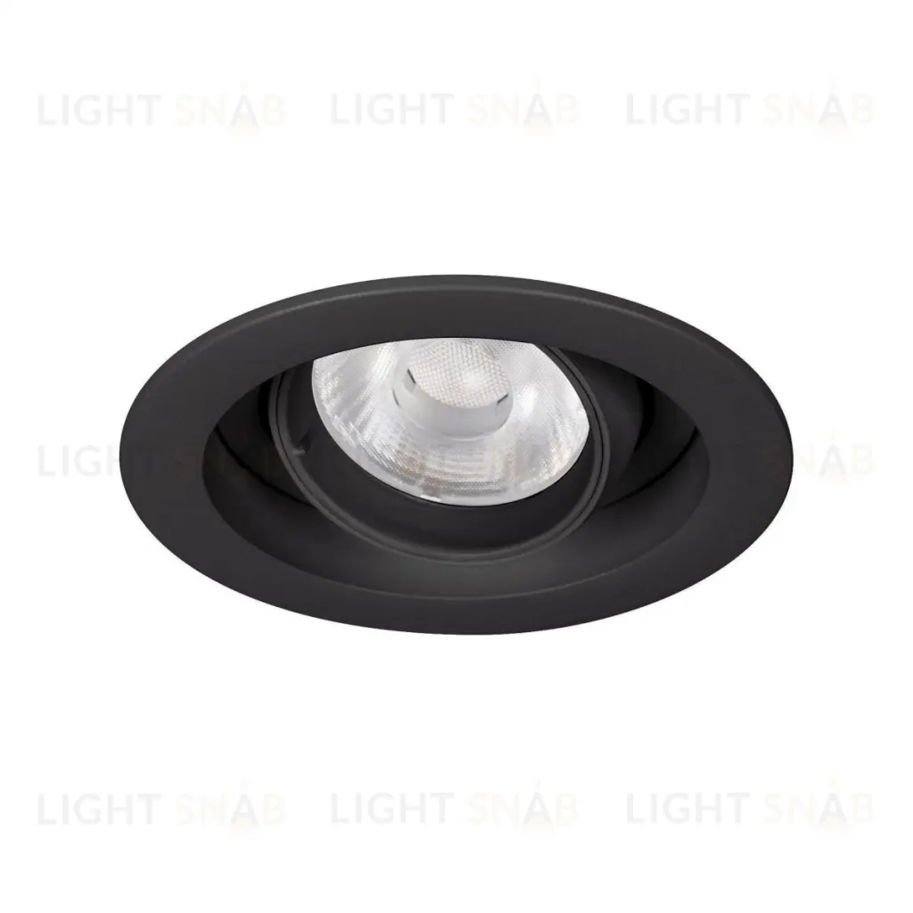 Встраиваемый светильник Arlight MS-VORTEX-BUILT-R90-12W Warm3000 (BK-BK, 40 deg, 230V) 043481 043481