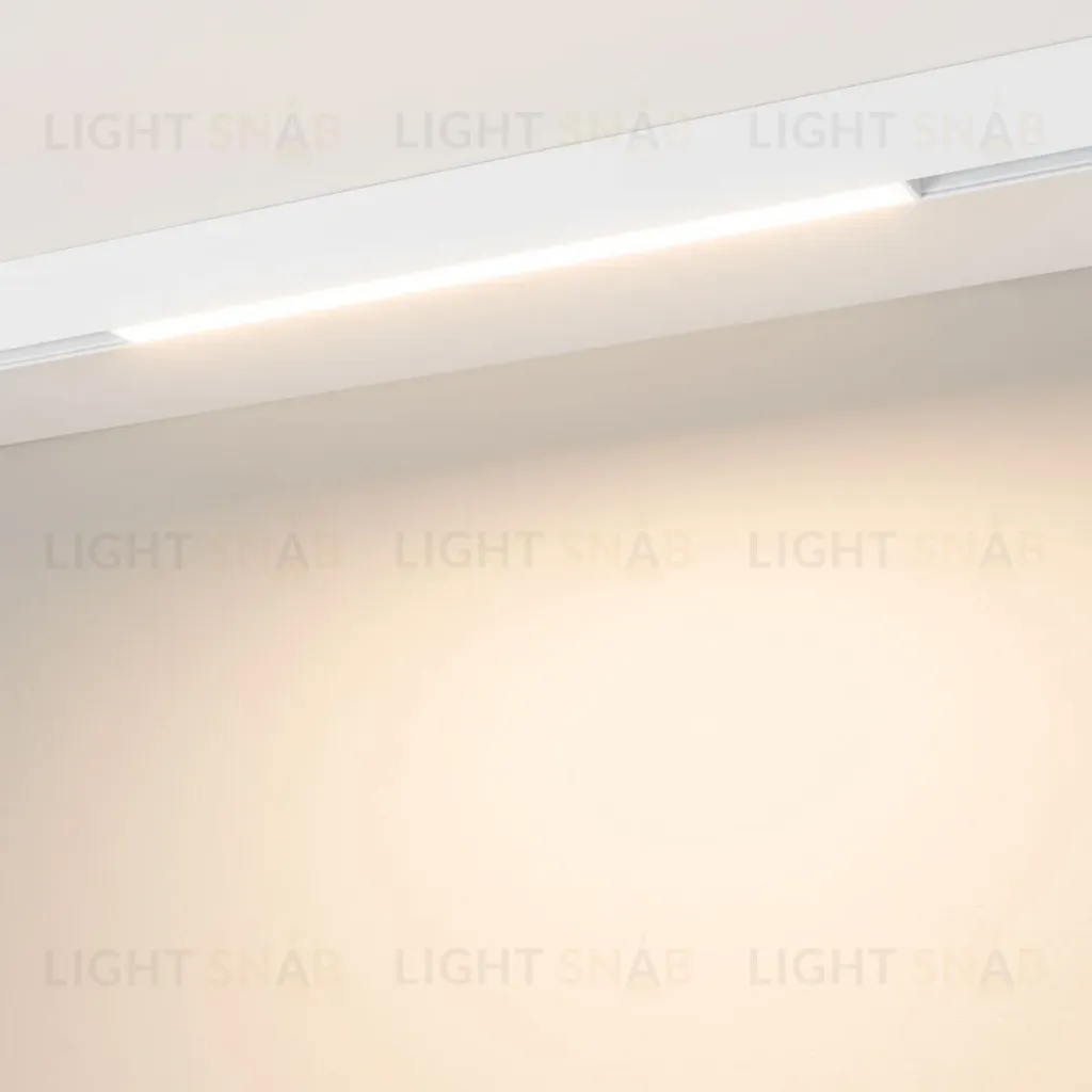 Трековый магнитный светильник Arlight MAG-ORIENT-FLAT-L465-16W Warm2700 (WH, 100 deg, 48V) 056362 056362