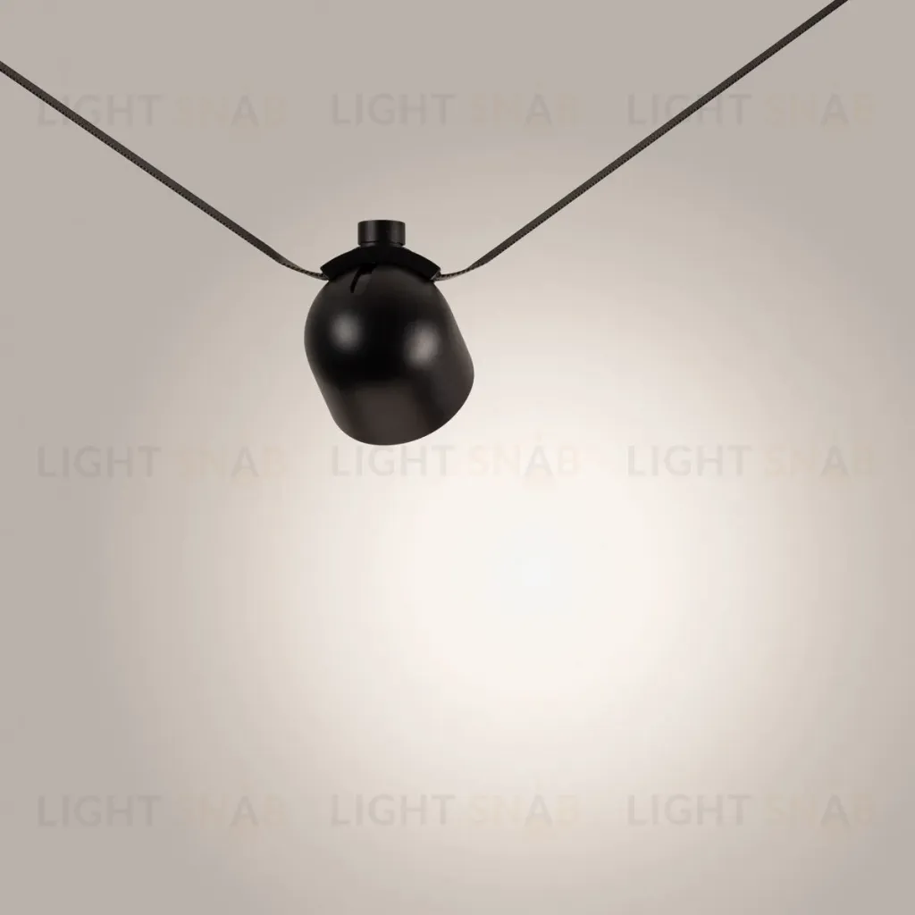 Трековый светильник Arlight ART-INBELT-CUP-R100-8W Day4000-MIX (BK, 90 deg, 48V, DALI) 051177 051177