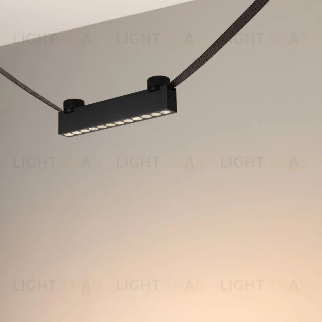 Трековый светильник Arlight ART-INBELT-DOTS-L210-8W Day4000-MIX (BK, 33 deg, 48V, DALI) 051211 051211