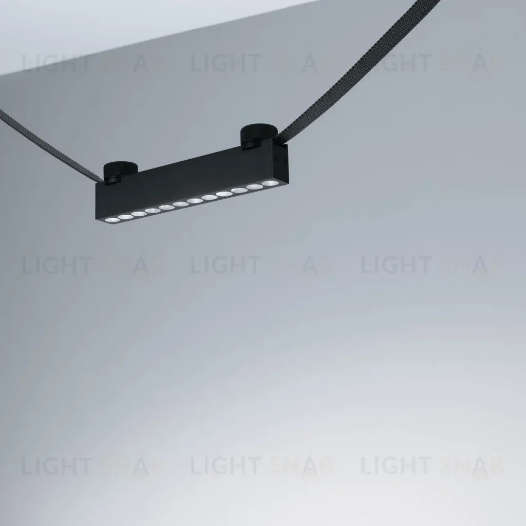 Трековый светильник Arlight ART-INBELT-DOTS-L210-8W Day4000-MIX (BK, 33 deg, 48V, DALI) 051211 051211