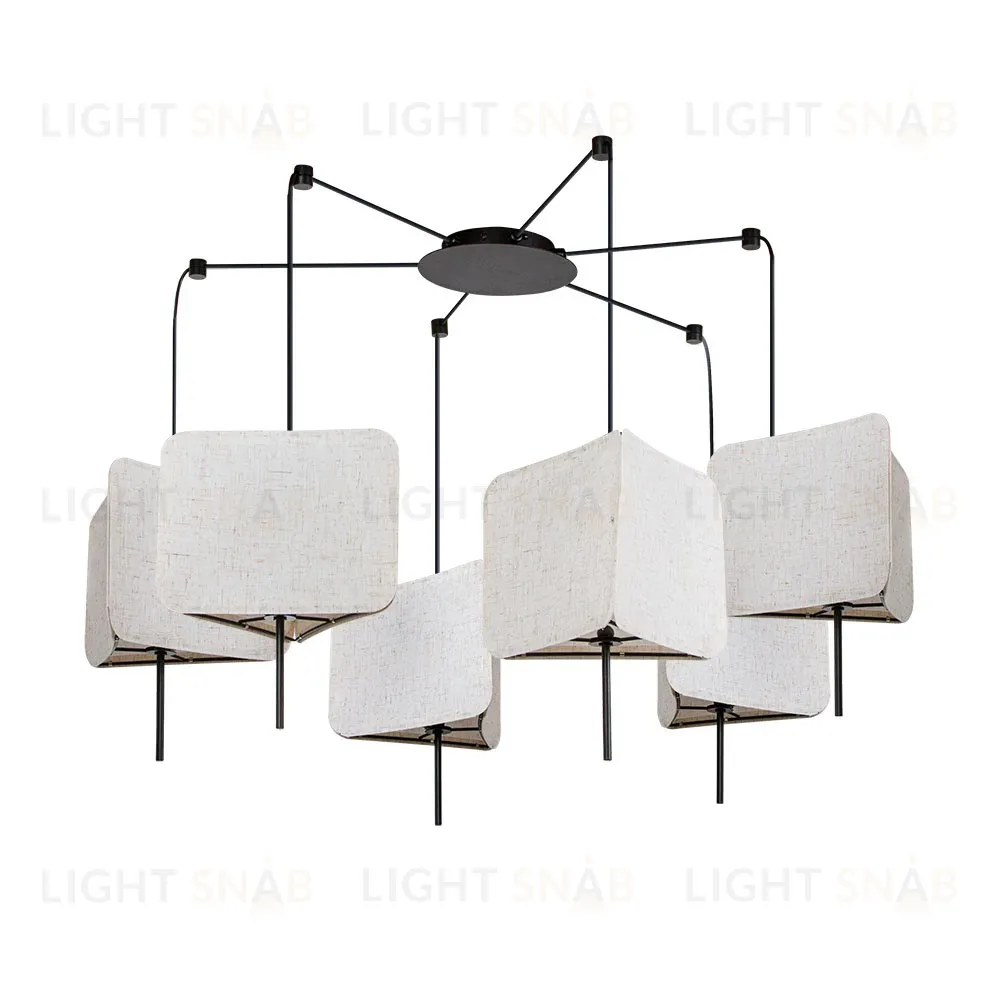 Подвесная люстра Arte Lamp Trixie A7084SP-6BK A7084SP-6BK