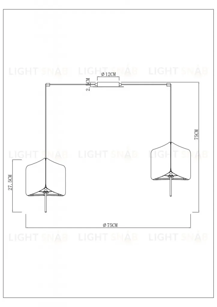 Подвесная люстра Arte Lamp Trixie A7084SP-6BK A7084SP-6BK