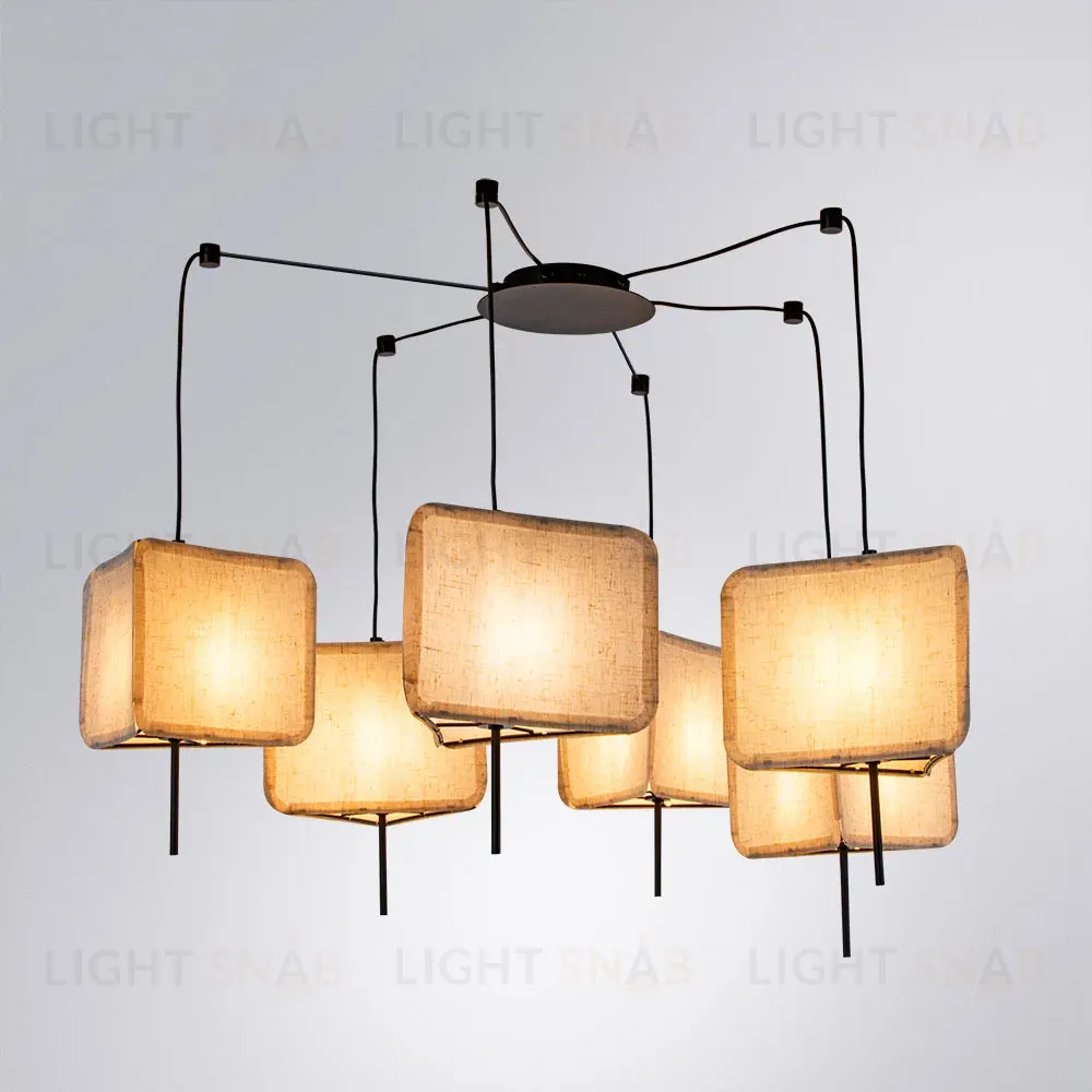 Подвесная люстра Arte Lamp Trixie A7084SP-6BK A7084SP-6BK