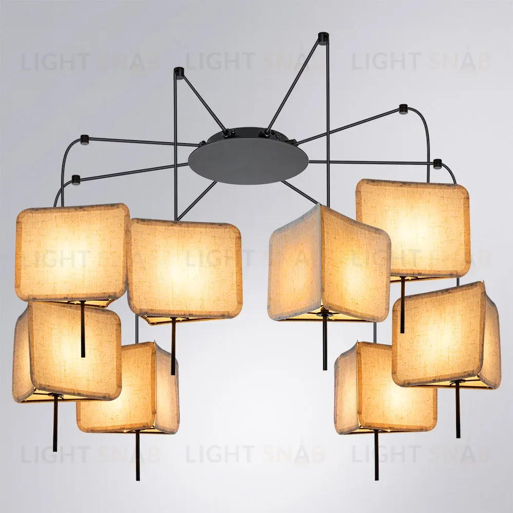 Подвесная люстра Arte Lamp Trixie A7084SP-8BK A7084SP-8BK