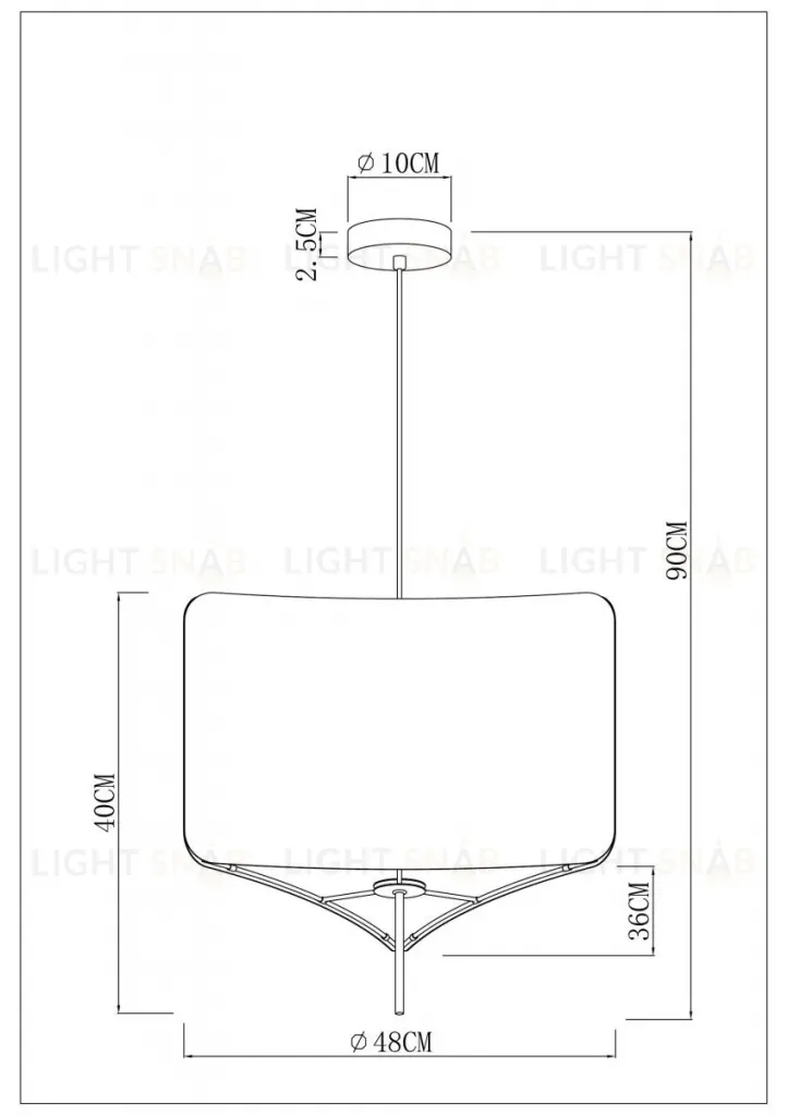 Подвесной светильник Arte Lamp Trixie A7085SP-1BK A7085SP-1BK