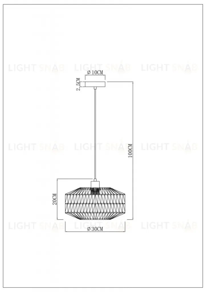 Подвесной светильник Arte Lamp Brushwood A7087SP-1BK A7087SP-1BK