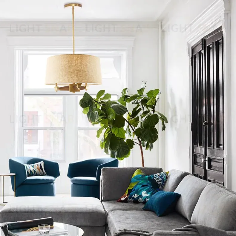 Люстра на штанге ImperiumLoft Jorgenson Stavra Triple 102090-26 102090-26